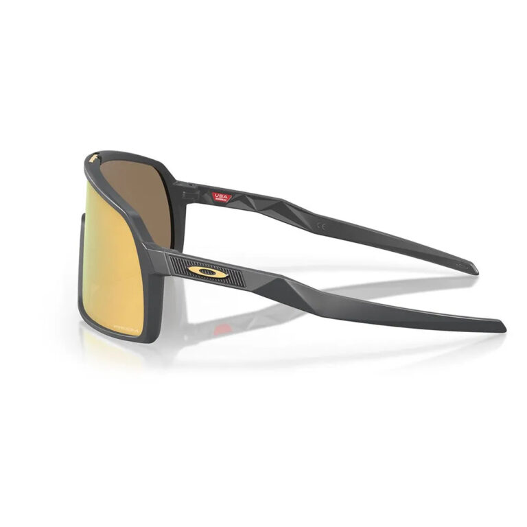 Oakley Sutro S Prizm Sunglasses Prizm 24K/CAT3 Matte Carbon - Image 4