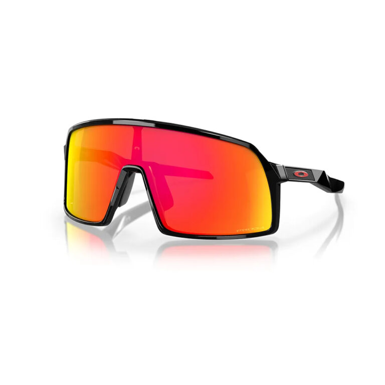 Oakley Sutro S Prizm Sunglasses Prizm Ruby/CAT3 Polished Black - Image 2