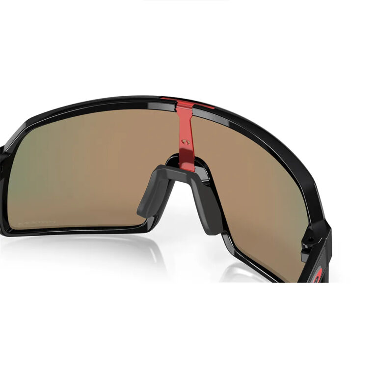 Oakley Sutro S Prizm Sunglasses Prizm Ruby/CAT3 Polished Black - Image 3