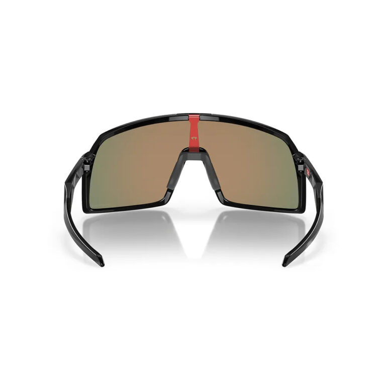 Oakley Sutro S Prizm Sunglasses Prizm Ruby/CAT3 Polished Black - Image 5