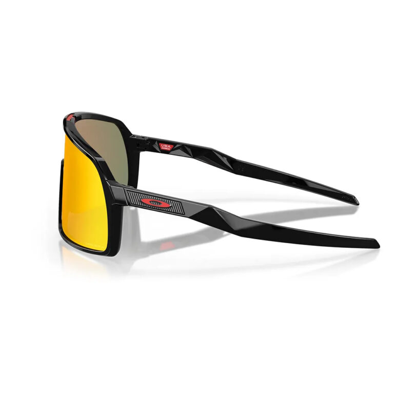 Oakley Sutro S Prizm Sunglasses Prizm Ruby/CAT3 Polished Black - Image 9