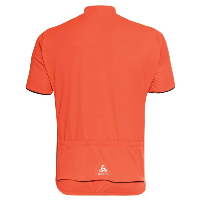 Odlo Essential Short Sleeve Jersey S Exuberant Orange - Image 2