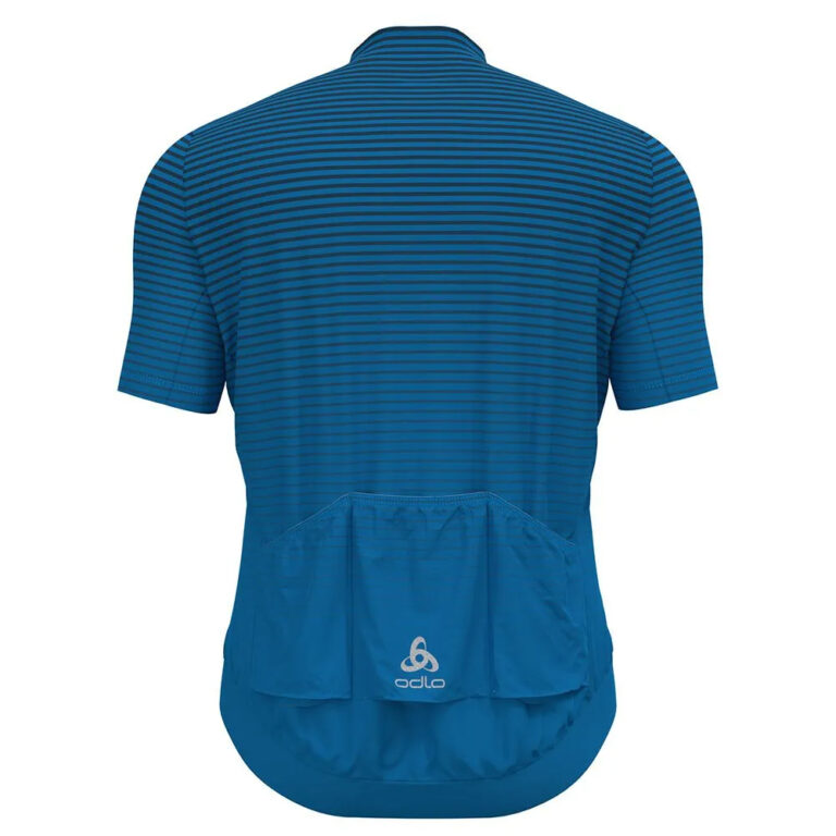 Odlo Integral Zeroweight Short Sleeve Jersey S Blue Wing Teal / Indigo Bunting - Image 2