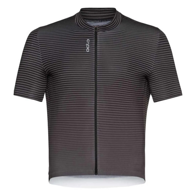 Odlo Integral Zeroweight Short Sleeve Jersey S Black / Odlo Graphite Grey - Image 3