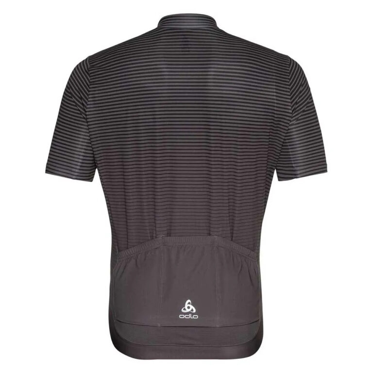 Odlo Integral Zeroweight Short Sleeve Jersey S Black / Odlo Graphite Grey - Image 4