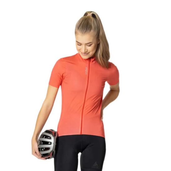 Odlo Zeroweight Short Sleeve Jersey XS Cayenne - M Cayenne