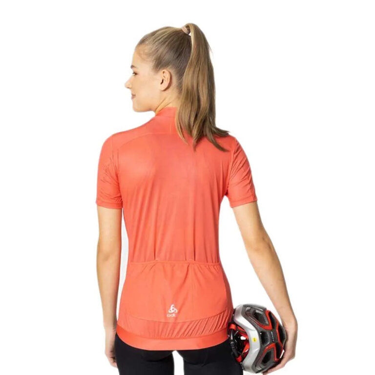 Odlo Zeroweight Short Sleeve Jersey XS Cayenne - M Cayenne - Image 2