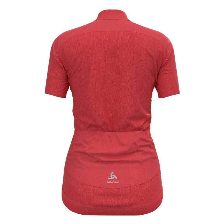 Odlo Zeroweight Short Sleeve Jersey XS Cayenne - M Cayenne - Image 4