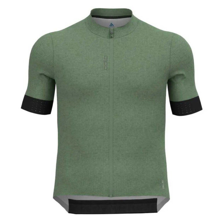 Odlo Zeroweight Short Sleeve Jersey L Loden Frost / Black - Image 3