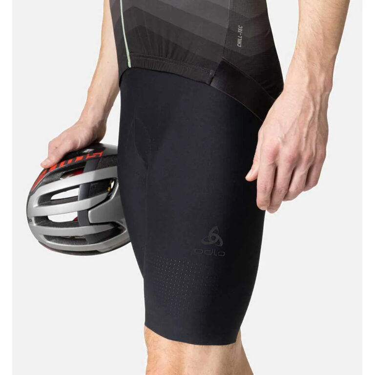 Odlo Zeroweight Short Sleeve Jersey S Loden Frost / Black - 2XL Loden Frost / Black - Image 6