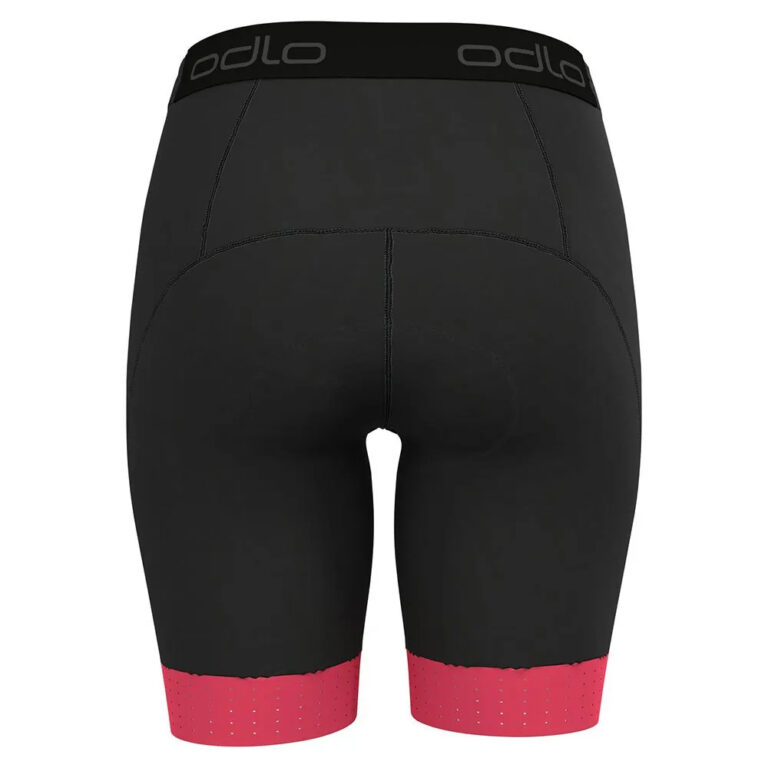 Odlo Zeroweight Shorts XS Black / Paradise Pink - XL Black / Paradise Pink - Image 2