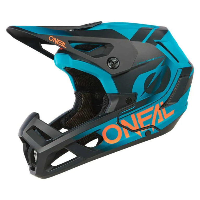 Oneal SL1 Strike MTB Helmet S Black / Teal - XL Black / Teal - Image 4