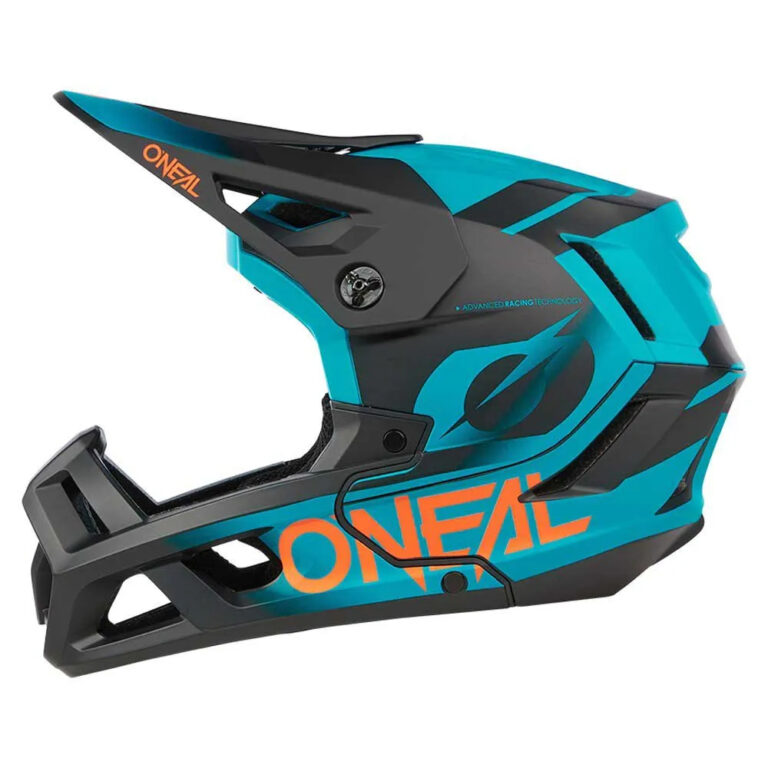 Oneal SL1 Strike MTB Helmet S Black / Teal - XL Black / Teal - Image 6