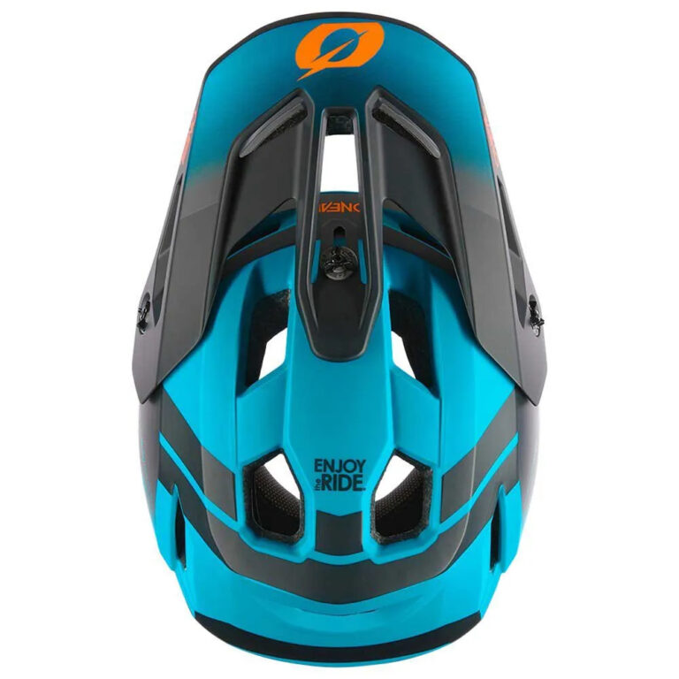 Oneal SL1 Strike MTB Helmet S Black / Teal - XL Black / Teal - Image 7