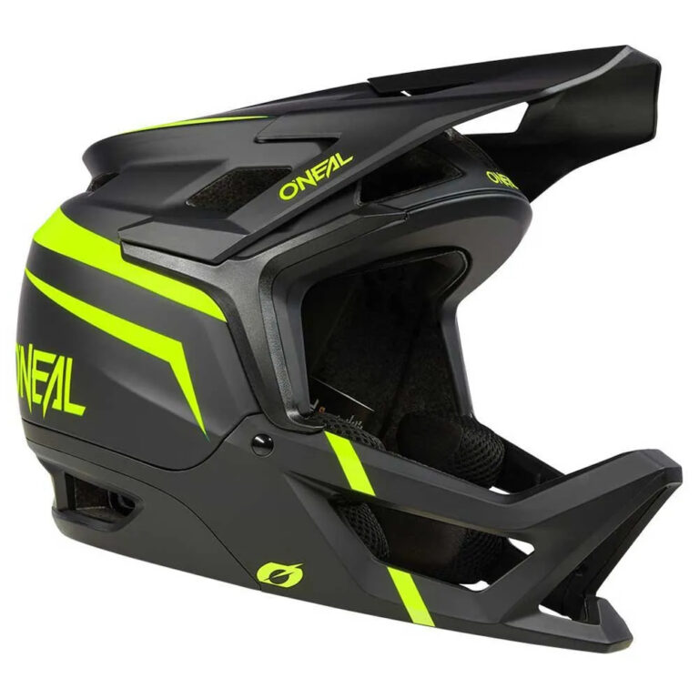 Oneal Transition Flash V.23 Downhill Helmet XS Black / Neon Yellow - XL Black / Neon Yellow - Image 2