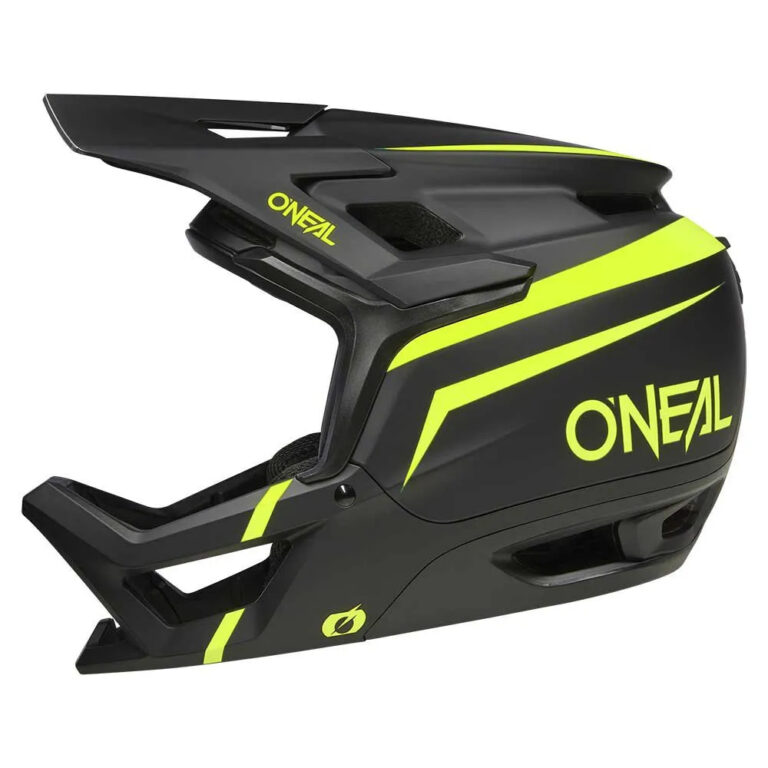 Oneal Transition Flash V.23 Downhill Helmet XS Black / Neon Yellow - XL Black / Neon Yellow - Image 5