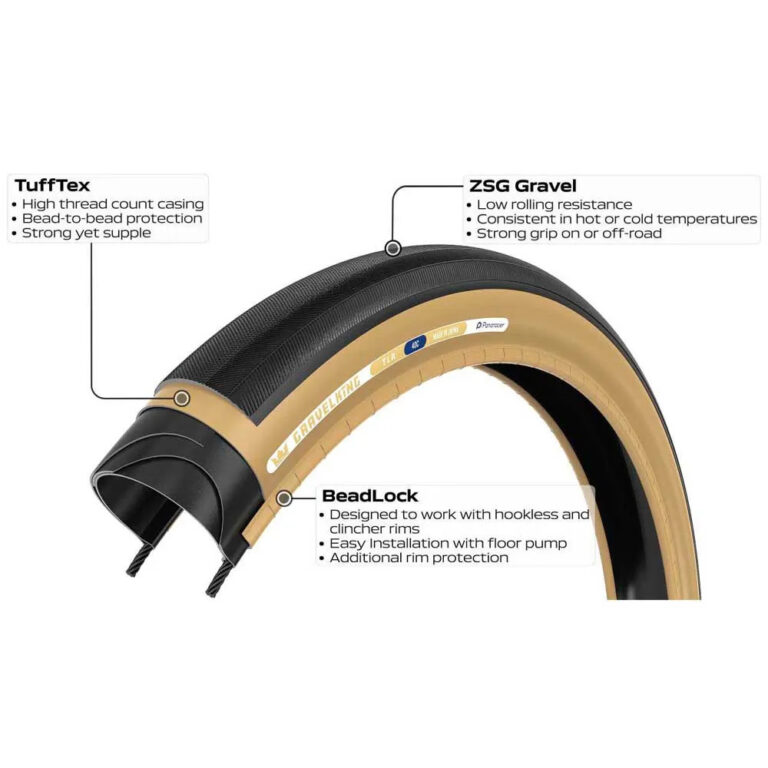 Panaracer Gravelking Tubeless 650B X 38 Gravel Tyre 650B x 38 Black - Image 3