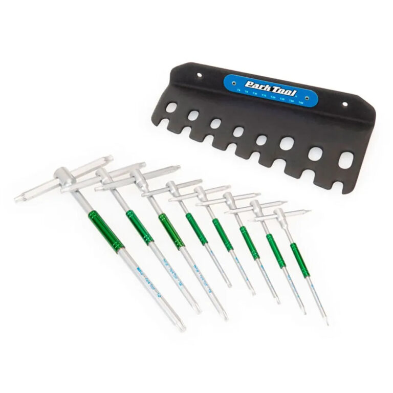 Park tool Park Tool THT-1 Sliding T-Handle Torx Compatible Wrench Set Tool One Size Green / Silver