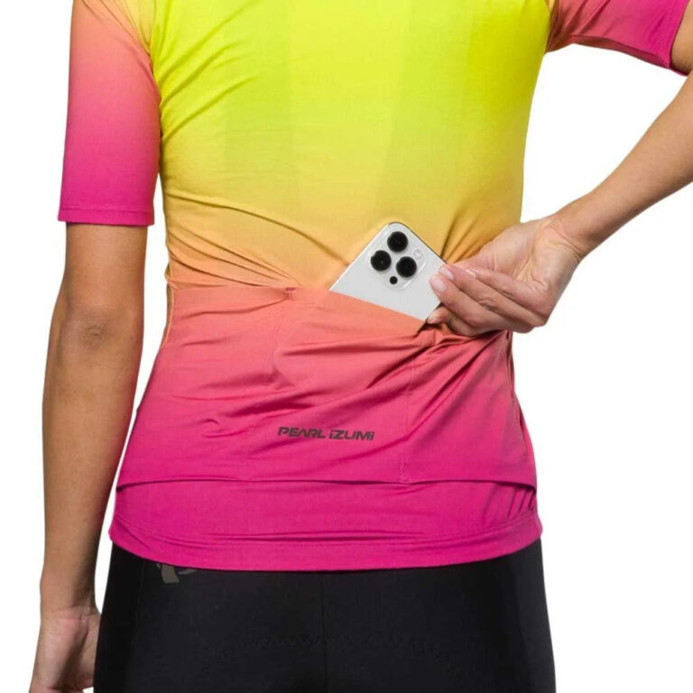 Pearl izumi Pearl Izumi Attack Air Short Sleeve Jersey XS Screaming Yellow Gradient - 2XL Screaming Yellow Gradient - Image 8