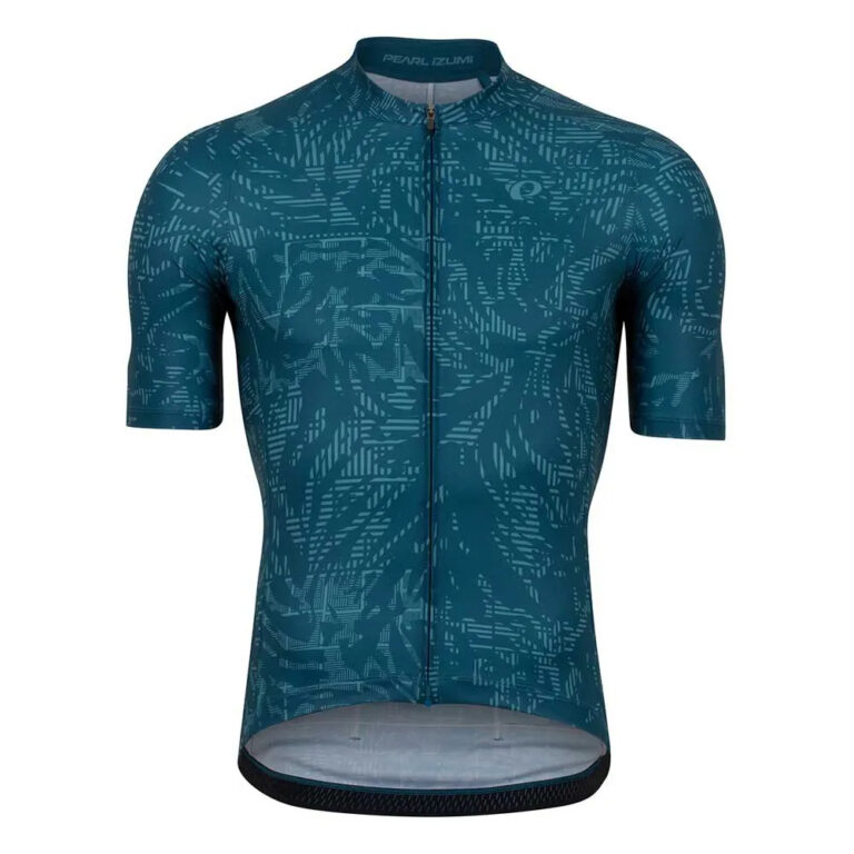 Pearl izumi Pearl Izumi Attack Short Sleeve Jersey L Ocean Blue Hatch Palm