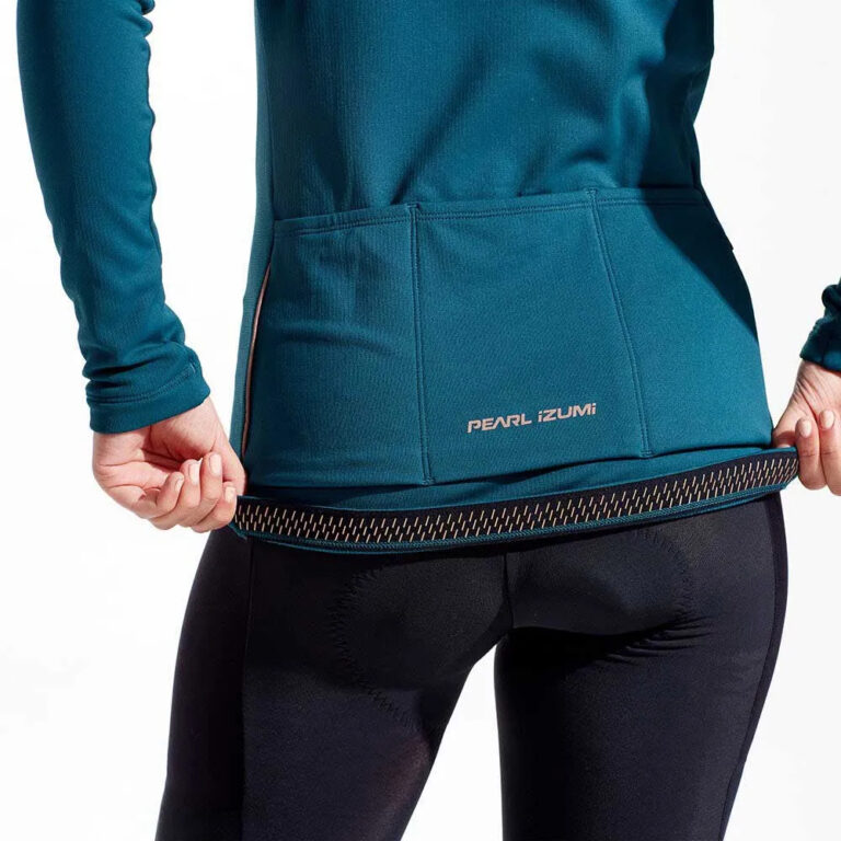 Pearl izumi Pearl Izumi Attack Thermal Long Sleeve Jersey XS Dark Spruce / Sunfire - 2XL Dark Spruce / Sunfire - Image 6