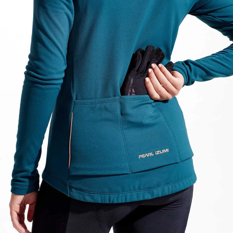 Pearl izumi Pearl Izumi Attack Thermal Long Sleeve Jersey XS Dark Spruce / Sunfire - 2XL Dark Spruce / Sunfire - Image 7