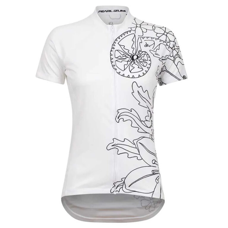 Pearl izumi Pearl Izumi Classic Short Sleeve Jersey XS White Linear Grow - 3XL White Linear Grow - Image 3