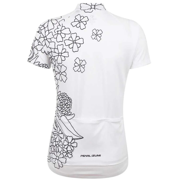 Pearl izumi Pearl Izumi Classic Short Sleeve Jersey XS White Linear Grow - 3XL White Linear Grow - Image 4