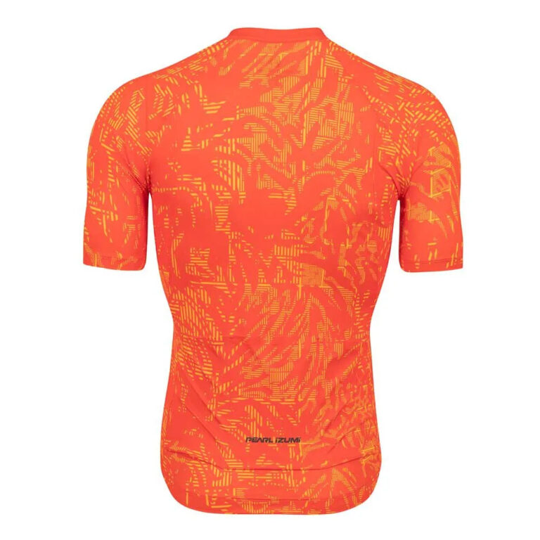 Pearl izumi Pearl Izumi Interval Short Sleeve Jersey M Solar Flare Hatch Palm - XL Solar Flare Hatch Palm - Image 2