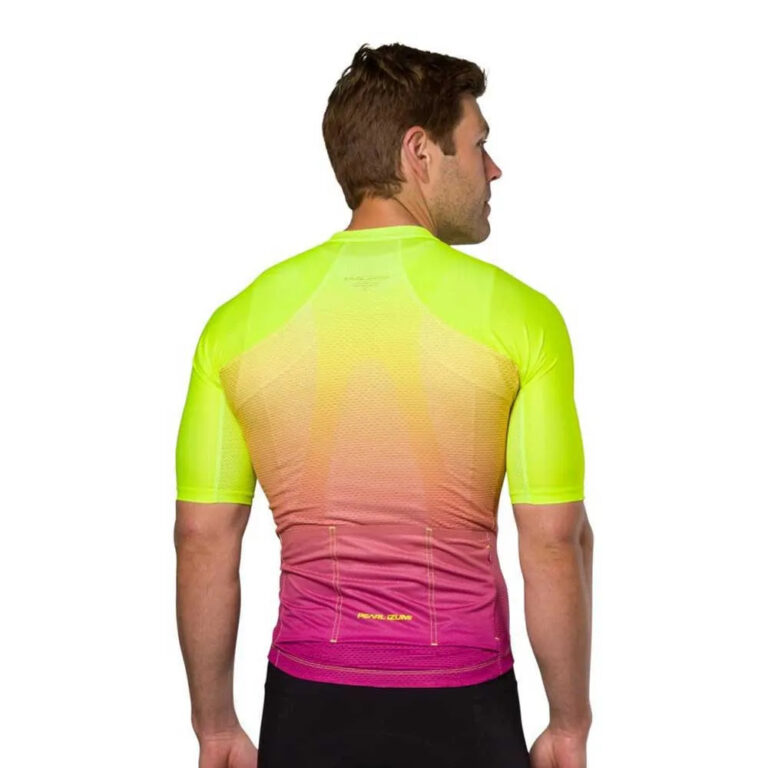 Pearl izumi Pearl Izumi Pro Air Short Sleeve Jersey S Screaming Yellow Gradient - XL Screaming Yellow Gradient - Image 2