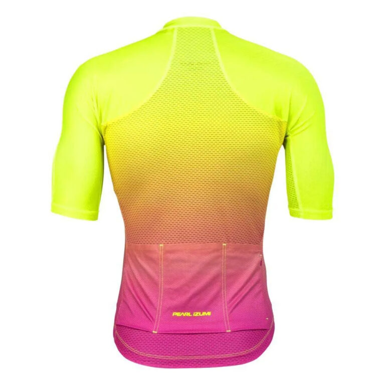 Pearl izumi Pearl Izumi Pro Air Short Sleeve Jersey S Screaming Yellow Gradient - XL Screaming Yellow Gradient - Image 4