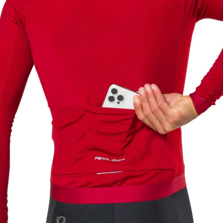 Pearl izumi Pearl Izumi Pro Thermal Long Sleeve Jersey M Red Dahlia - Image 5