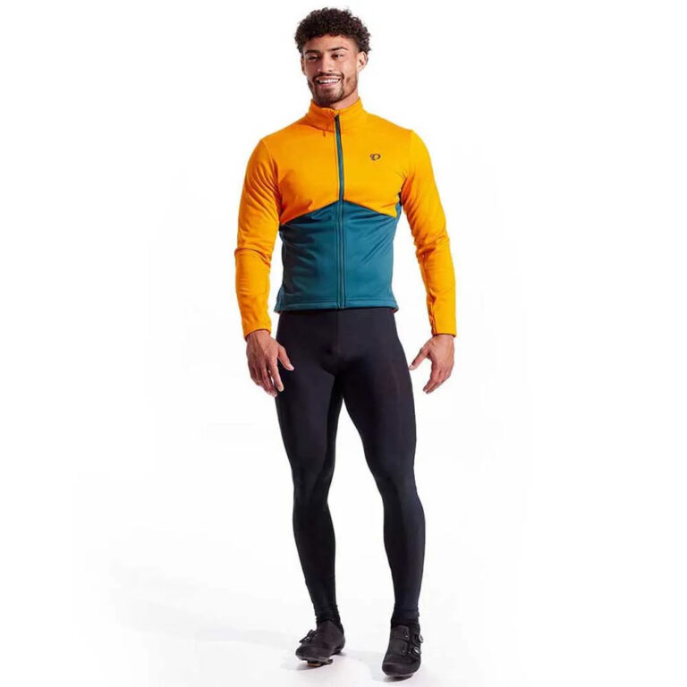 Pearl izumi Pearl Izumi Quest AMFIB Long Sleeve Jersey S Sunfire / Dark Spruce - 2XL Sunfire / Dark Spruce - Image 9