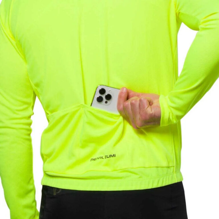 Pearl izumi Pearl Izumi Quest Long Sleeve Jersey S Screaming Yellow - 2XL Screaming Yellow - Image 5