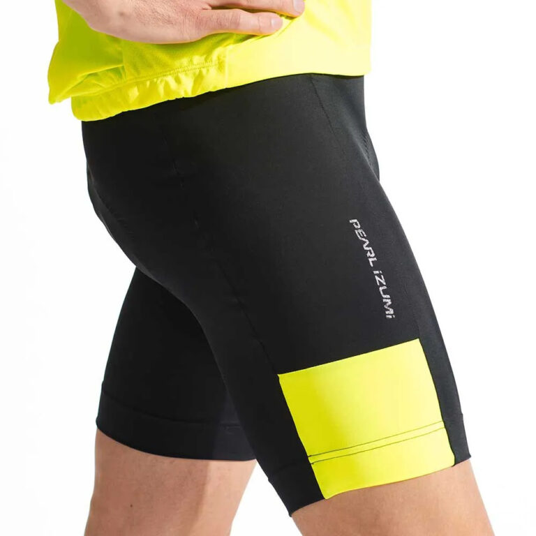 Pearl izumi Pearl Izumi Quest Shorts S Black / Screaming Yellow - 3XL Black / Screaming Yellow - Image 3