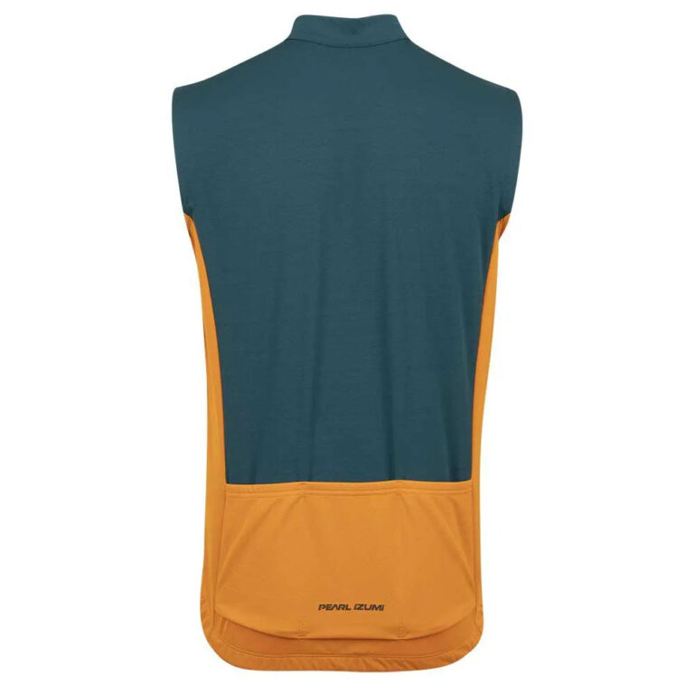 Pearl izumi Pearl Izumi Quest Sleeveless Jersey M Sunfire / Dark Spruce - L Sunfire / Dark Spruce - Image 4