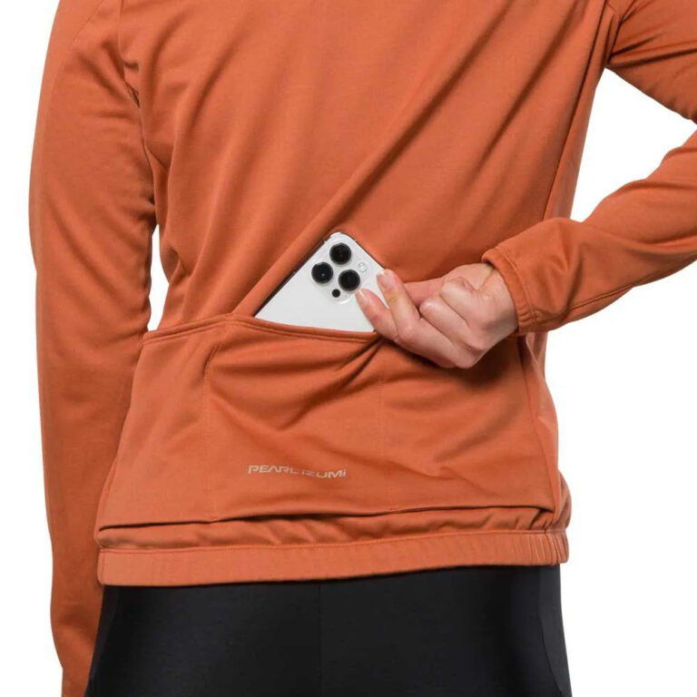 Pearl izumi Pearl Izumi Quest Thermal Long Sleeve Jersey XS Clay - XL Clay - Image 6