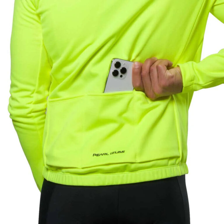 Pearl izumi Pearl Izumi Quest Thermal Long Sleeve Jersey S Screaming Yellow - 2XL Screaming Yellow - Image 4