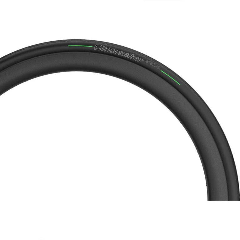 Pirelli Cinturato Velo Tubeless 700C X 26 Road Tyre 700C x 26 Black / Green - Image 5