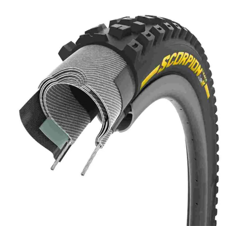 Pirelli Scorpion&amp;trade; Race DH M Tubeless 29&amp;acute;&amp;acute; X 2.50 MTB Tyre 29&acute;&acute; x 2.50 Black / Yellow - Image 6