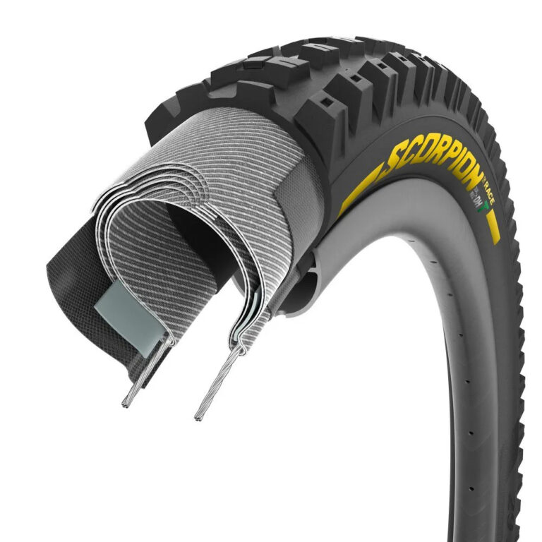 Pirelli Scorpion&amp;trade; Race DH T Tubeless 27.5&amp;acute;&amp;acute; X 2.50 MTB Tyre 27.5&acute;&acute; x 2.50 Black / Yellow - Image 6