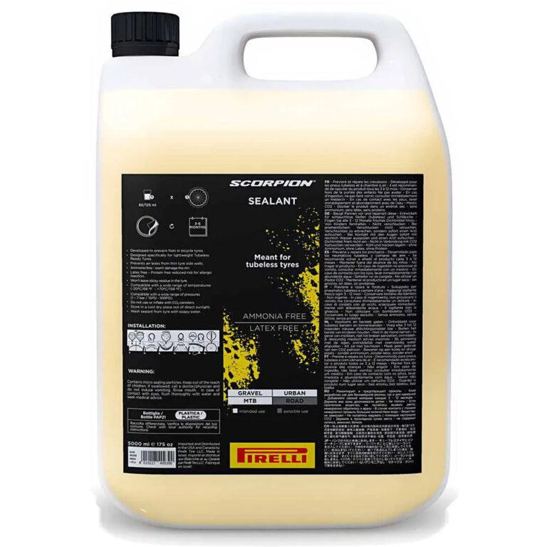 Pirelli Scorpion Smart Sealant Liquid 5000ml One Size Yellow