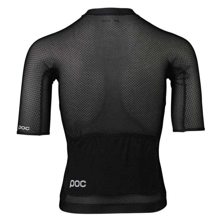 POC Air Short Sleeve Jersey S Uranium Black - L Uranium Black - Image 2