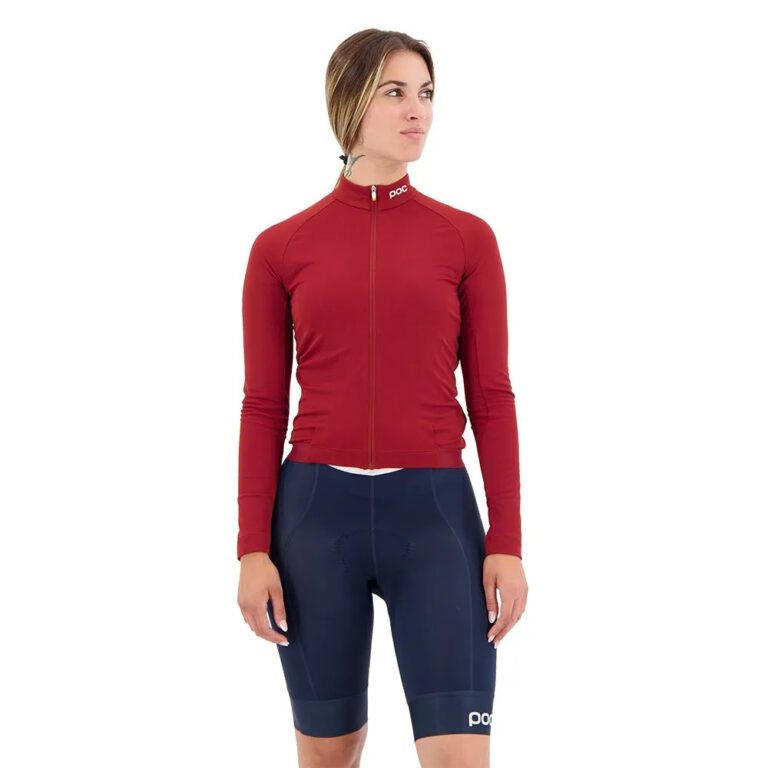 POC Ambient Thermal Long Sleeve Jersey XS Garnet Red - L Garnet Red