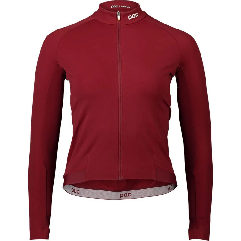 POC Ambient Thermal Long Sleeve Jersey XS Garnet Red - L Garnet Red - Image 3