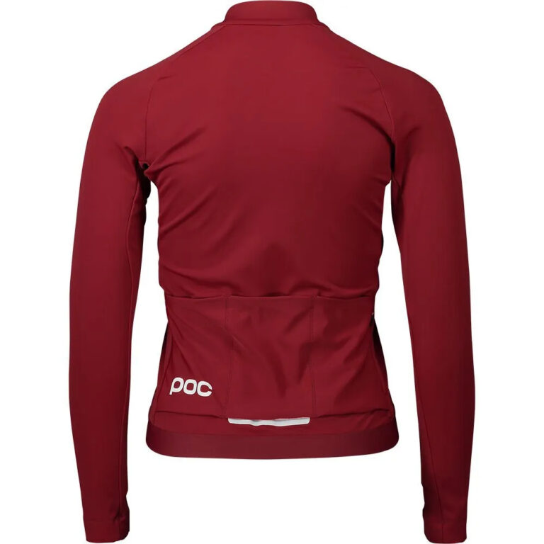 POC Ambient Thermal Long Sleeve Jersey XS Garnet Red - L Garnet Red - Image 4