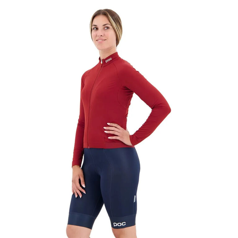 POC Ambient Thermal Long Sleeve Jersey XS Garnet Red - L Garnet Red - Image 5