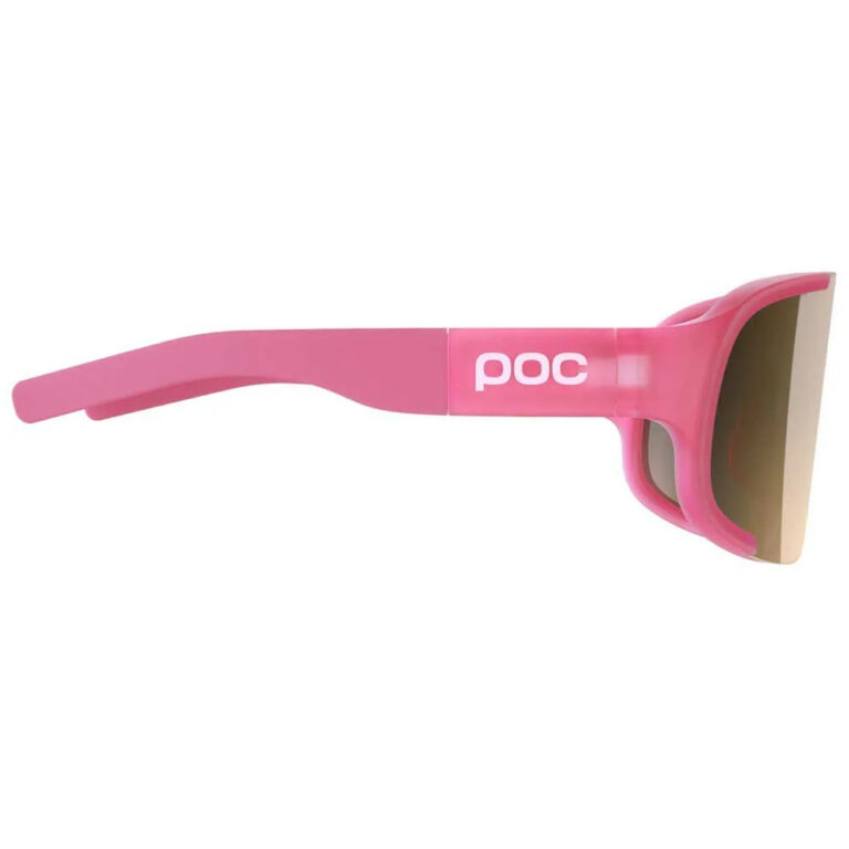 POC Aspire Sunglasses Brown Silver Mirror/CAT2 Actinium Pink Translucent - Image 4