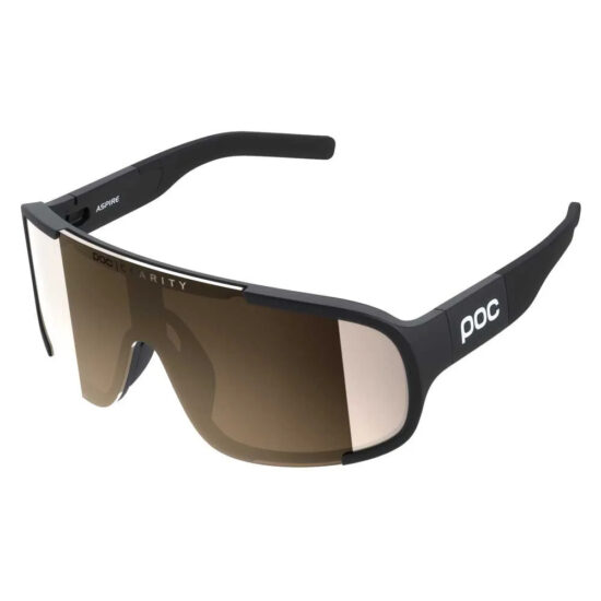 POC Aspire Sunglasses Clarity Trail / Partly Sunny Silver/CAT2 Uranium Black