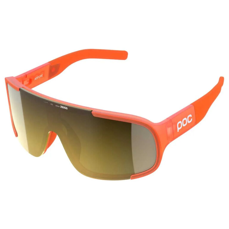 POC Aspire Sunglasses Clarity Road/Partly Sunny Gold/CAT3 Fluo Orange Translucent